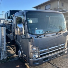 いすゞ　エルフ　積載車　セーフティーローダーの画像