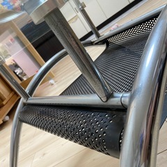 ガラステーブル／ローテーブル／103×60 高さ40cm／引き取り限定の画像