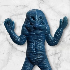 円谷プロ ウルトラマン ザラブ星人 ゴム人形 フィギュアの画像