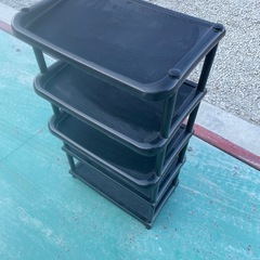 シューズラック ワイド 5段の画像