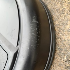 4x4 ホイールカバー 黒 傷ありの画像