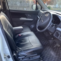 H22年式ワゴンR 走行距離135000kmオートエアコンシートカバー付きの画像