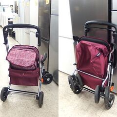 幸和製作所 シルバーカー SIST04 カウートⅡ 折りたたみ可能 バッグ内15kgまで☆ 札幌市 北区 屯田 の画像