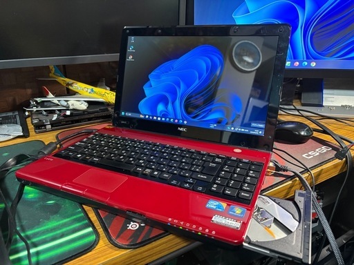 ノートパソコン NEC Windows11 25H2 i7-660UM メモリ8GB SSD120GB Office2021