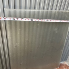 昭和型板ガラス（みどり）　約80㌢✖️65㌢の画像