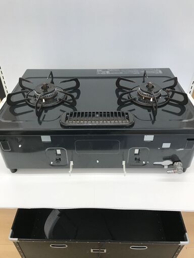  A-1304【リユースのサカイ野々市店】ガステーブル パロマ IC-S37OX-L※動作チェック＆クリーニング済み