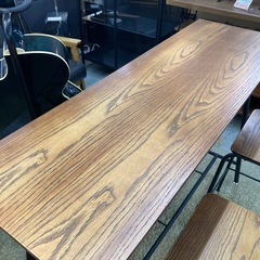 カウンターテーブル3点セットの画像