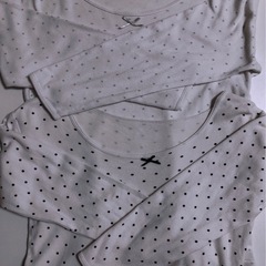 ガロー 長袖　厚手　綿100% あったか肌着 インナー　130・140サイズ　2枚セットの画像