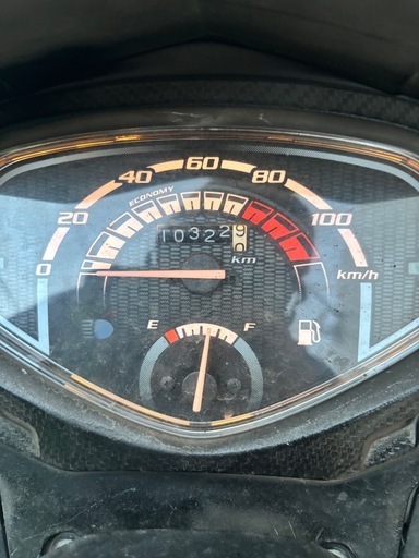 HONDA低走行小型クイックバッテリー新品！