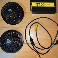 空調服バッテリーファンセットの画像