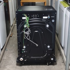 💥激安💥❗️配送•設置🉑❗️🏅安心保証付き🏅  高年式2025年製！■NITORI/ニトリ■ドラム式 洗濯乾燥機　10kg/乾燥5kg　コンパクト　ND100KL1 ブラックの画像