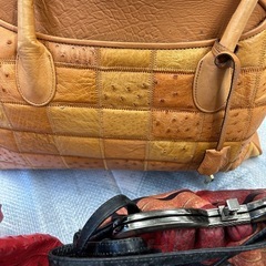 オーストリッチ、本革バッグ5点 まとめ売りの画像