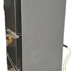 クリーニング済み 2024年 ハイセンス 家庭用３ドア冷凍冷蔵庫 ノンフロン282L グレー HR-D28ES 配送可能の画像