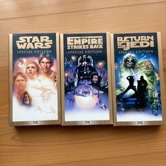 VHS・スターウォーズ ・トリロジー・スペシャルエディション・3部作の画像
