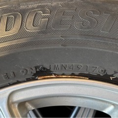 ●195/65/R15 スタッドレスPCD100 5穴 4本セット●の画像