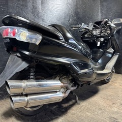 ★支払い総額5.8万円★買取強化中！査定無料♪ヤマハ　マジェスティC250 社外マフラー！フロントマスク！社外ハンドル！の画像