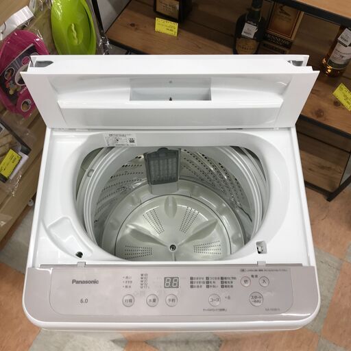 ＼家具＊家電のお店／【ｼﾞｬﾝｸﾞﾙｼﾞｬﾝｸﾞﾙ石川金沢店】 洗濯機 パナソニック 6.0kg NA-F60B15 2021年製