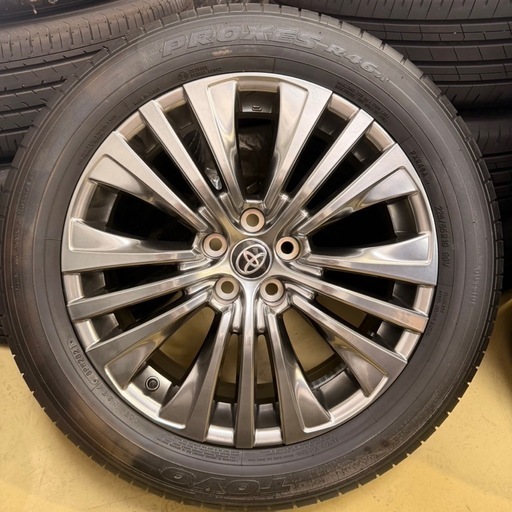 ハリヤー80/19インチ/純正ホイール/新車外し/4本セット