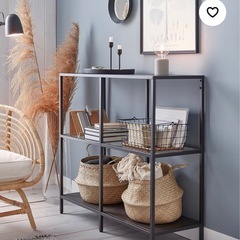 イケア・ヴィットショー2列２段シェルフの画像