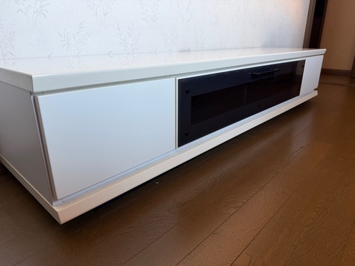 ニトリ テレビボード ビエンナ 幅174cm グロスホワイト  白