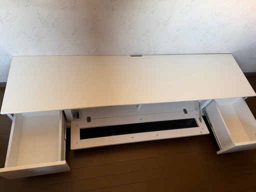 ニトリ テレビボード ビエンナ 幅174cm グロスホワイト  白