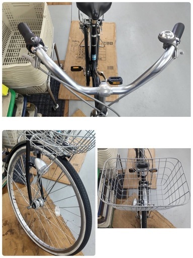 R705 ☀️ 普通自転車 colorful bicycle / 27インチ / 6段ギア / LEDオート / ローラーブレーキ ⭐ クリーニング済