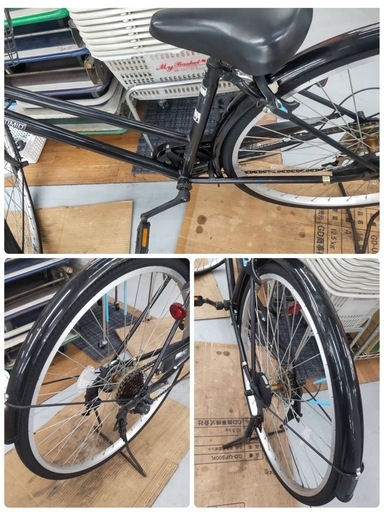 【?買取市場 柴田店】R527 ☀️ 普通自転車 OLTIMID / 27インチ / 6段ギア / LEDオート / ノーマルブレーキ