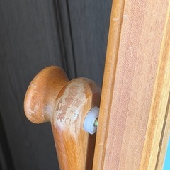 全身鏡 木製 高さ154cmの画像