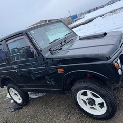 スズキ ジムニー：1996年モデル、良好な状態、スノーアルミタイヤの画像
