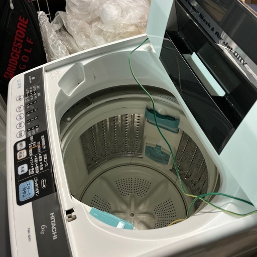 一人暮らし用セット6kg洗濯機と2ドア冷蔵庫とサイクロン掃除機です