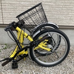折りたたみ自転車の画像