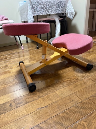 姿勢矯正用チェア 木製フレーム
