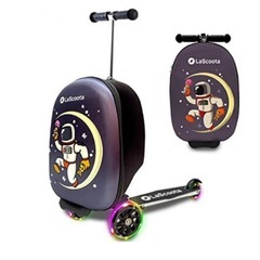 スーツケース キックボード キャリーケース 子供用スーツケース　キックスクーター キックスケーターキャリーケース  折りたたみ の画像