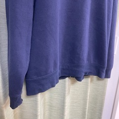 GAP ジップパーカー ネイビー ギャップ GAP パーカー スウェット フルジップ ネイビー ロゴ　サイズLの画像