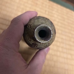 備前焼　一輪挿し　花瓶　花器の画像