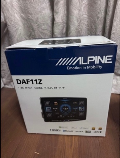 ALPINE DAF11F美品 値引き可