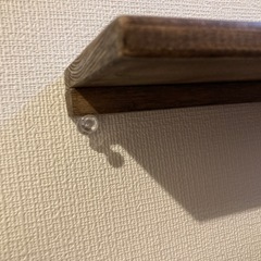 木製シェルフ2つの画像