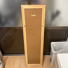 イタリア製　花柄　フラワー　姿見鏡　全身鏡　ミラー　ヴィンテージ　アンティークの画像