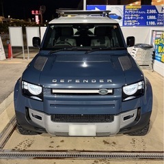 ディフェンダー　ランドローバーの画像