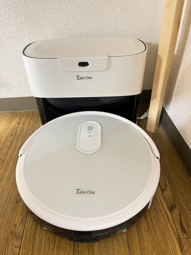 2/23まで　Take-One ロボット掃除機 ごみ収集機能付き