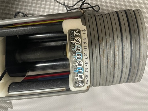 可変式ダンベル　40キロ