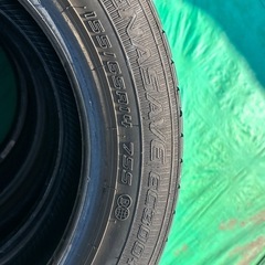 155/65R14 ダンロップ エナセーブ ４本 21年25週製造 山ありの画像