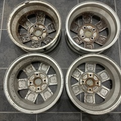 スズキ 純正ホイール 13インチ 4.5J pcd100 4穴 エブリィ アルミホイールの画像