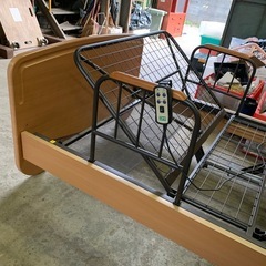 ニトリ 電動リクライニングベッド マットレスセット 介護ベッド の画像