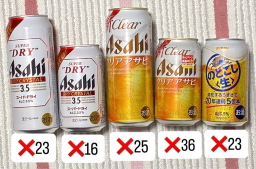 お酒166本セット（ビール、チューハイ、ハイボール）
