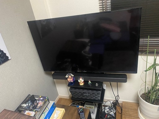 パナソニックの49型+テレビ台