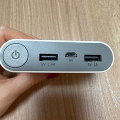 cheero モバイルバッテリーの画像