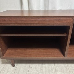 収納付きテレビ台の画像