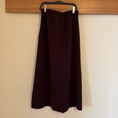 ガリャルダガランテ GALLARDAGALANTE ゴムウエスト 切替 ロング フレアスカート Fの画像