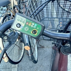 説明書　カギ2本あります。電動自転車　　ジャンクの画像